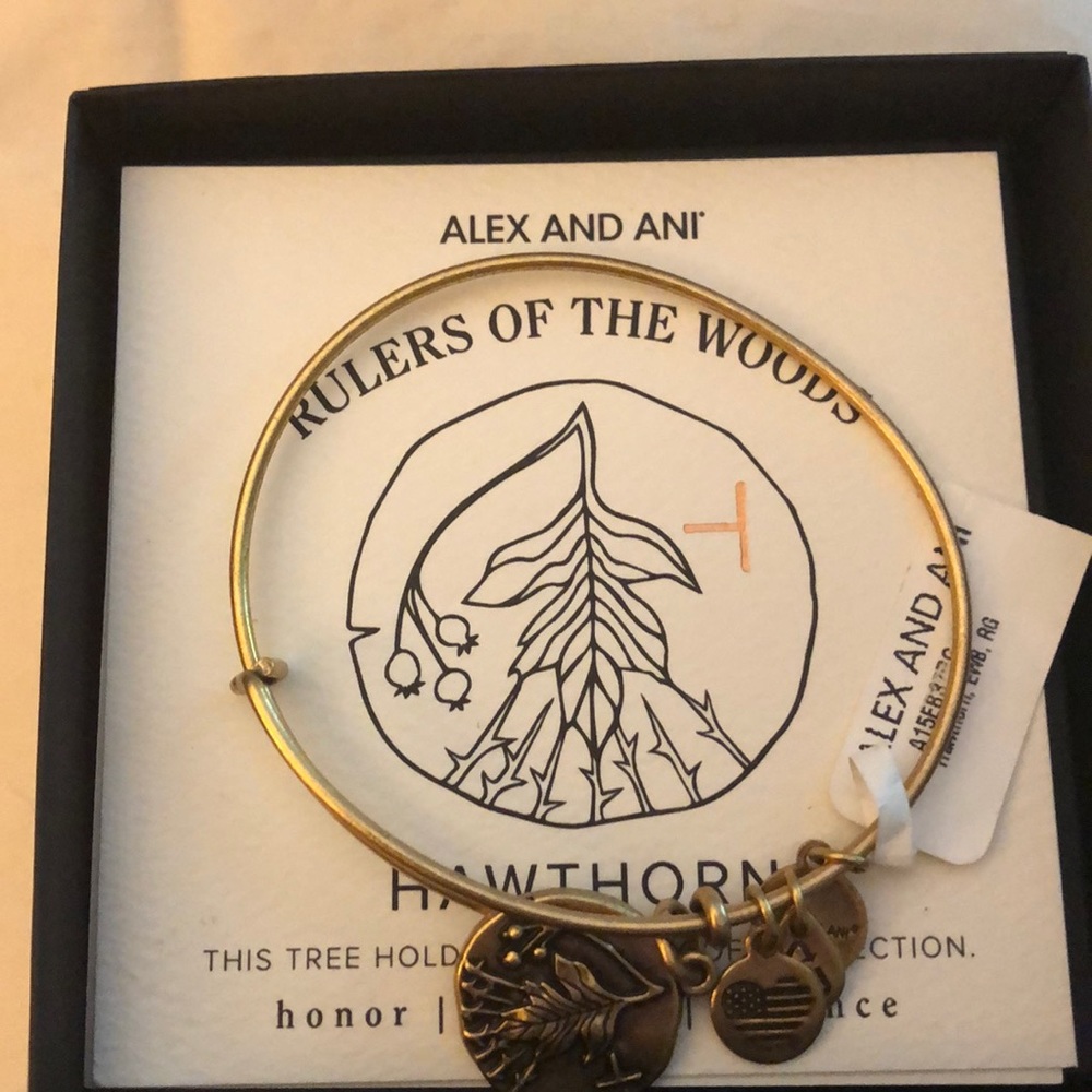 Alex and Ani ruler of the woods bracelet